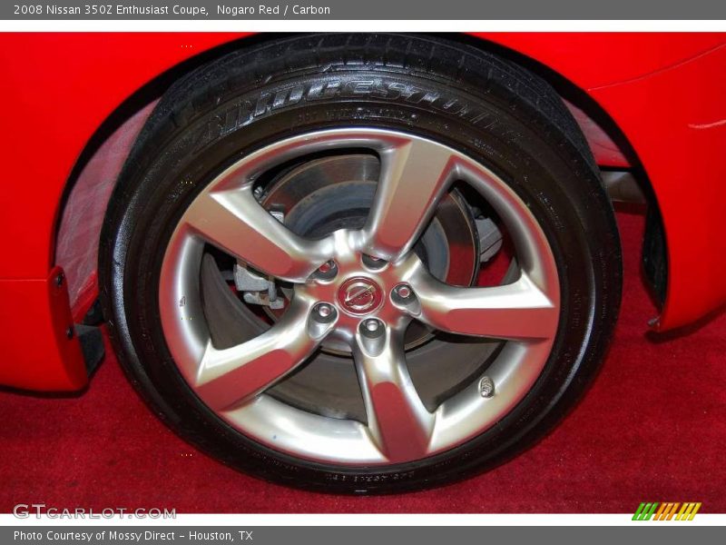 Nogaro Red / Carbon 2008 Nissan 350Z Enthusiast Coupe