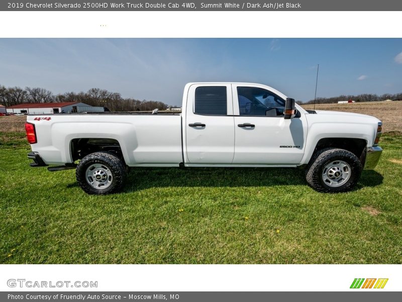 Summit White / Dark Ash/Jet Black 2019 Chevrolet Silverado 2500HD Work Truck Double Cab 4WD