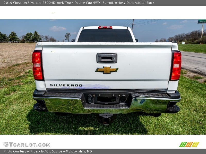 Summit White / Dark Ash/Jet Black 2019 Chevrolet Silverado 2500HD Work Truck Double Cab 4WD