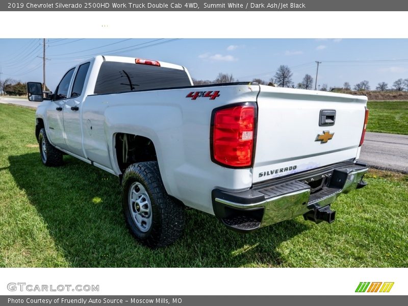 Summit White / Dark Ash/Jet Black 2019 Chevrolet Silverado 2500HD Work Truck Double Cab 4WD