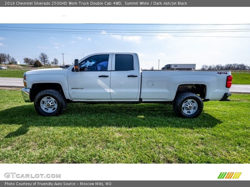 Summit White / Dark Ash/Jet Black 2019 Chevrolet Silverado 2500HD Work Truck Double Cab 4WD