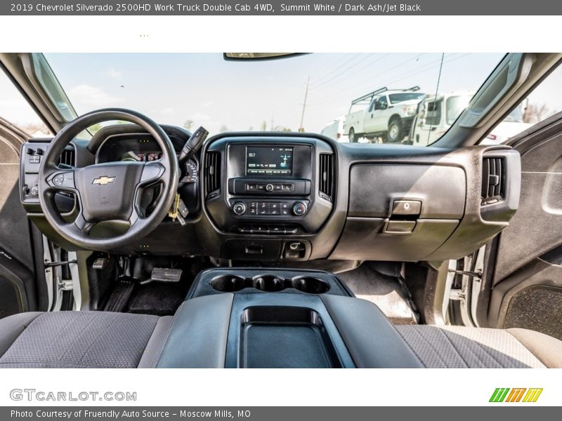 Summit White / Dark Ash/Jet Black 2019 Chevrolet Silverado 2500HD Work Truck Double Cab 4WD