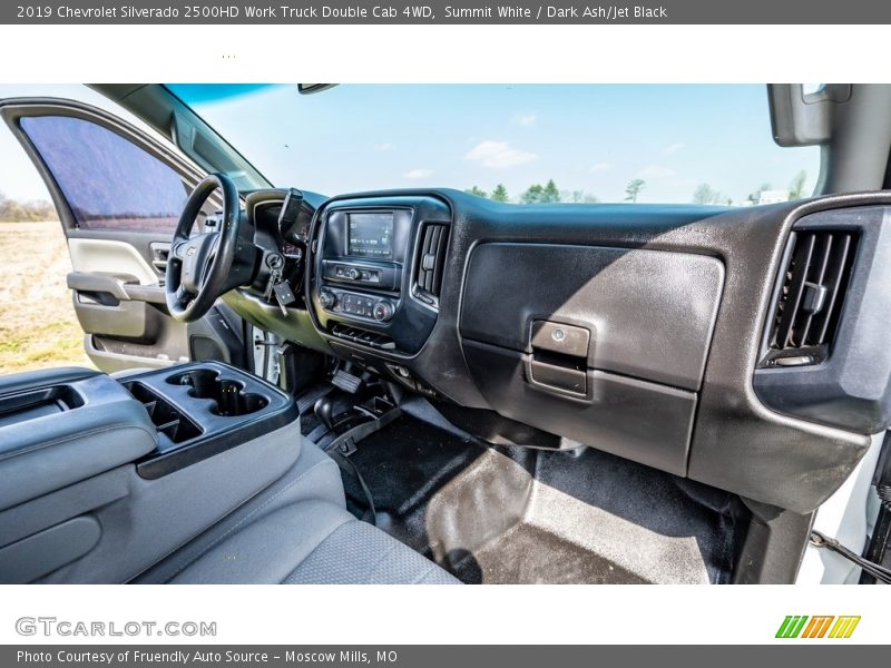 Summit White / Dark Ash/Jet Black 2019 Chevrolet Silverado 2500HD Work Truck Double Cab 4WD