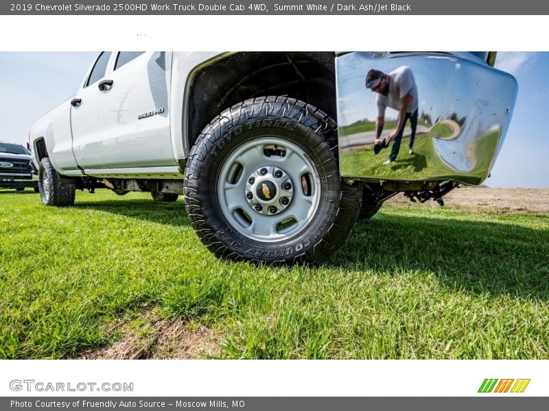 Summit White / Dark Ash/Jet Black 2019 Chevrolet Silverado 2500HD Work Truck Double Cab 4WD