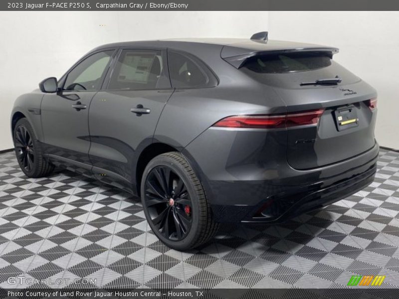 Carpathian Gray / Ebony/Ebony 2023 Jaguar F-PACE P250 S