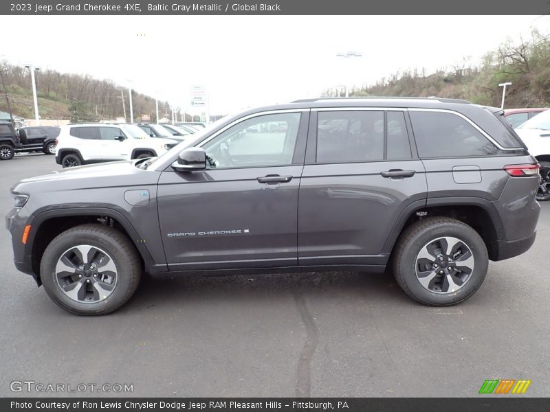 Baltic Gray Metallic / Global Black 2023 Jeep Grand Cherokee 4XE