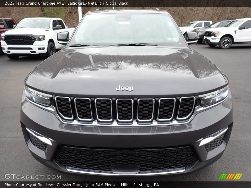 Baltic Gray Metallic / Global Black 2023 Jeep Grand Cherokee 4XE
