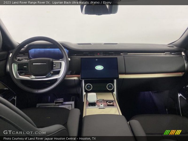 Dashboard of 2023 Range Rover SV