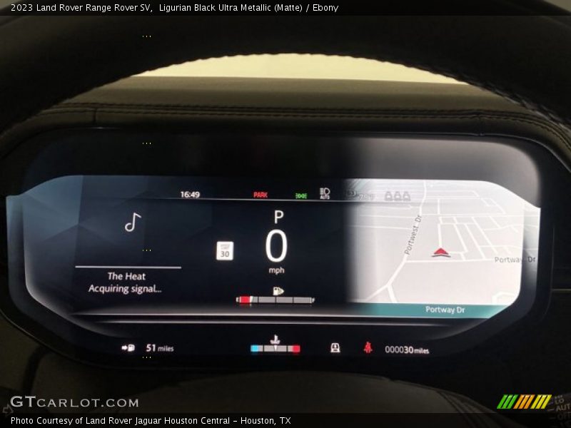  2023 Range Rover SV SV Gauges