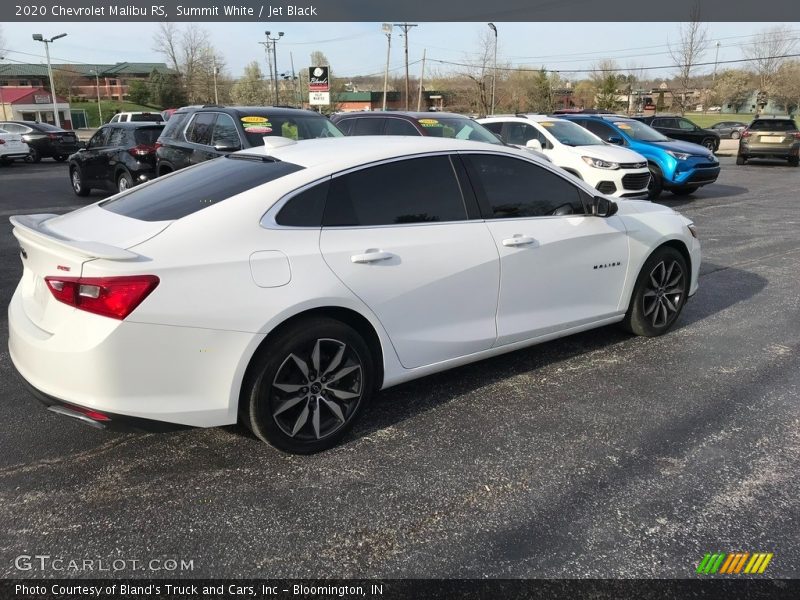 Summit White / Jet Black 2020 Chevrolet Malibu RS