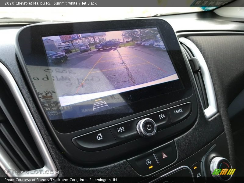 Summit White / Jet Black 2020 Chevrolet Malibu RS