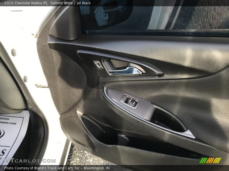 Summit White / Jet Black 2020 Chevrolet Malibu RS