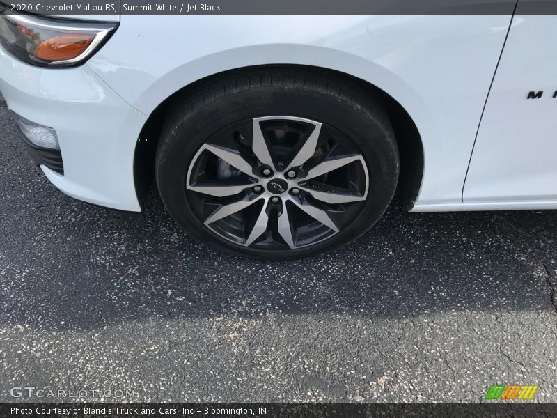 Summit White / Jet Black 2020 Chevrolet Malibu RS