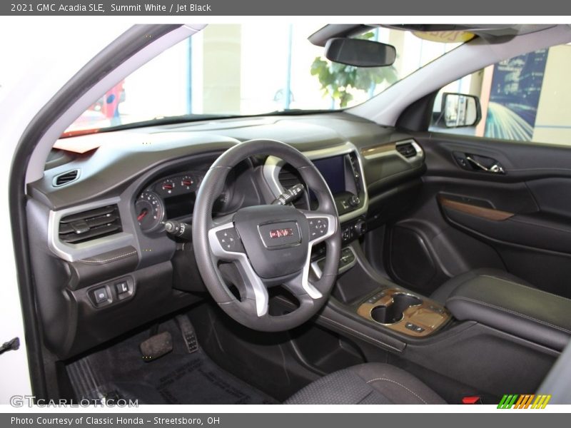 Front Seat of 2021 Acadia SLE