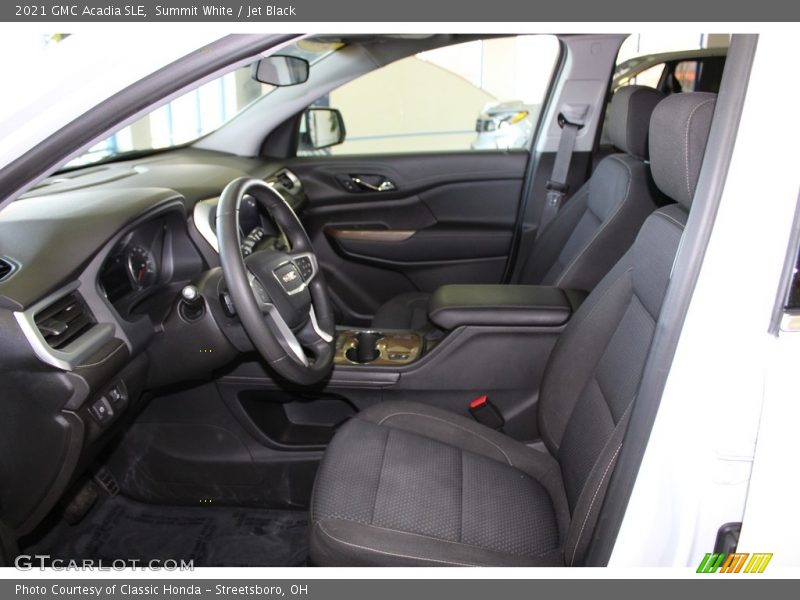  2021 Acadia SLE Jet Black Interior