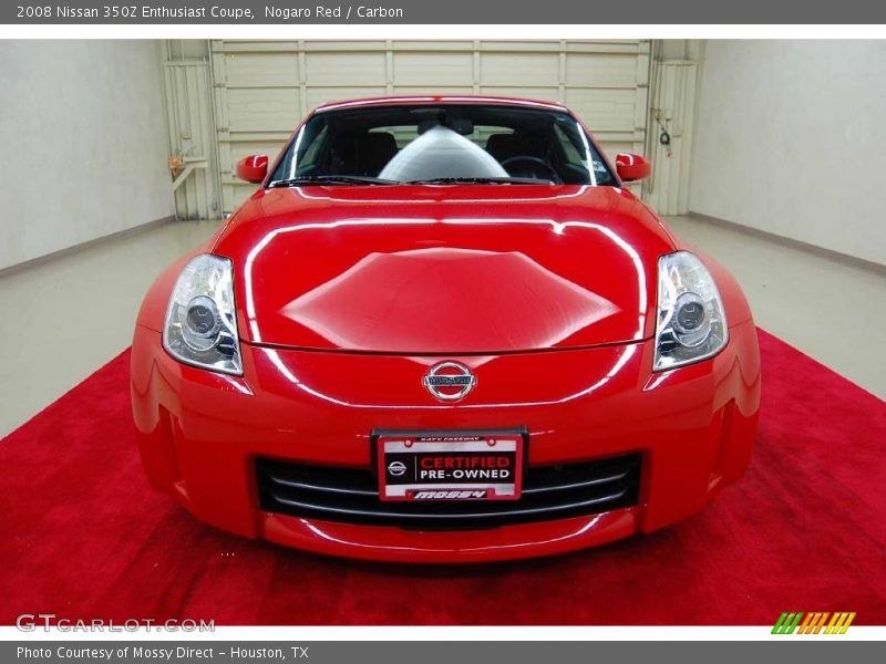 Nogaro Red / Carbon 2008 Nissan 350Z Enthusiast Coupe