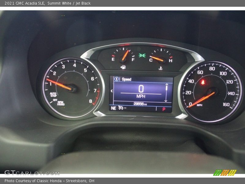  2021 Acadia SLE SLE Gauges