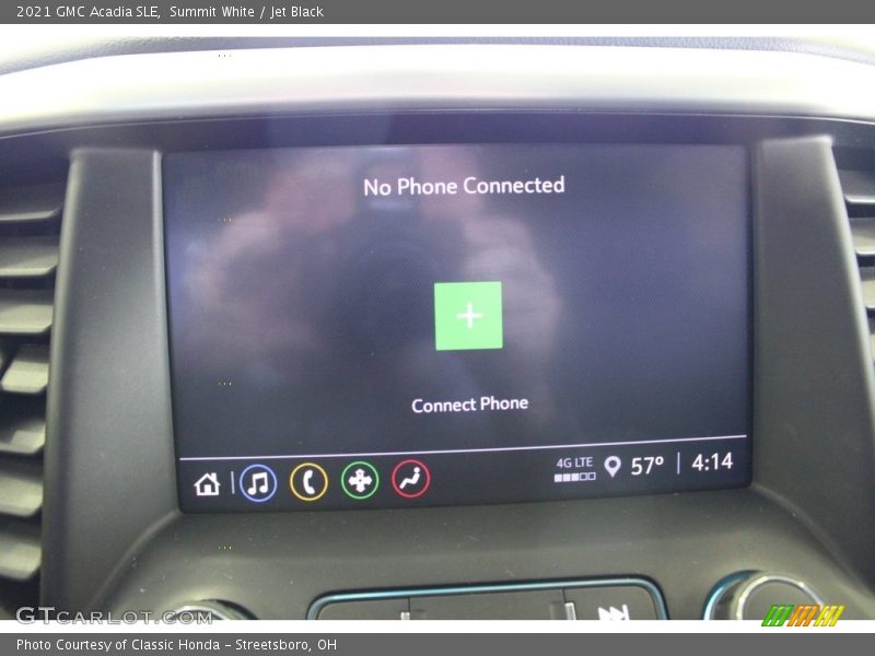 Controls of 2021 Acadia SLE