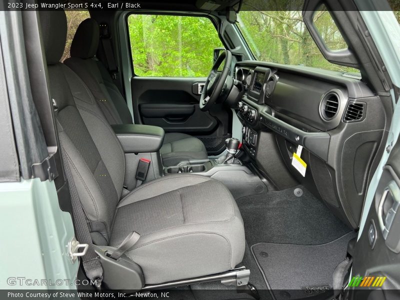 Earl / Black 2023 Jeep Wrangler Sport S 4x4