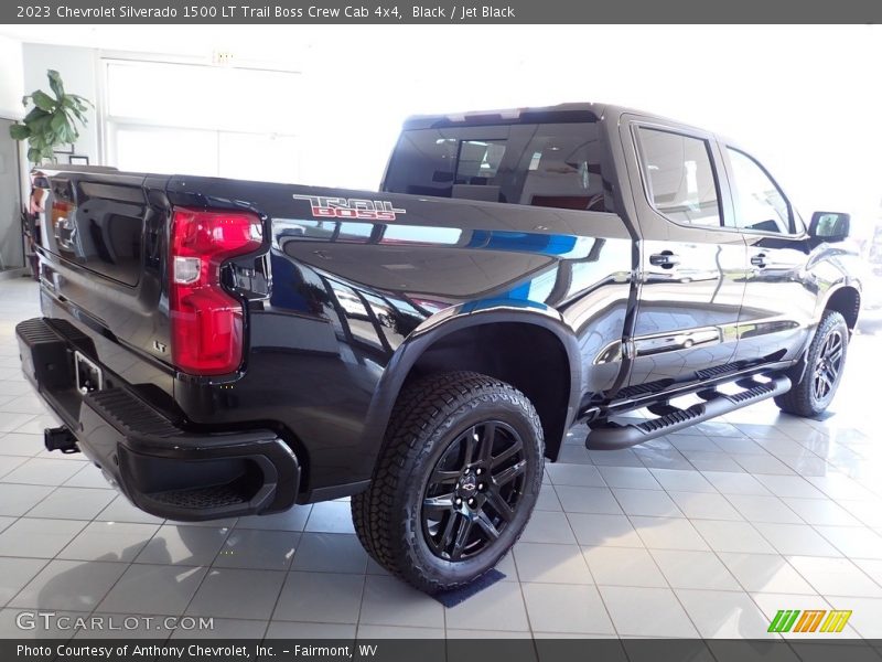 Black / Jet Black 2023 Chevrolet Silverado 1500 LT Trail Boss Crew Cab 4x4