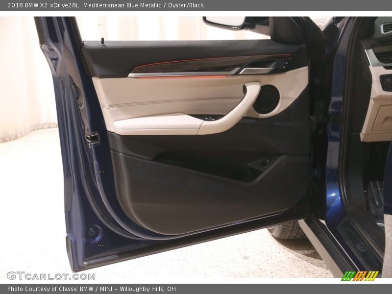 Mediterranean Blue Metallic / Oyster/Black 2018 BMW X2 xDrive28i
