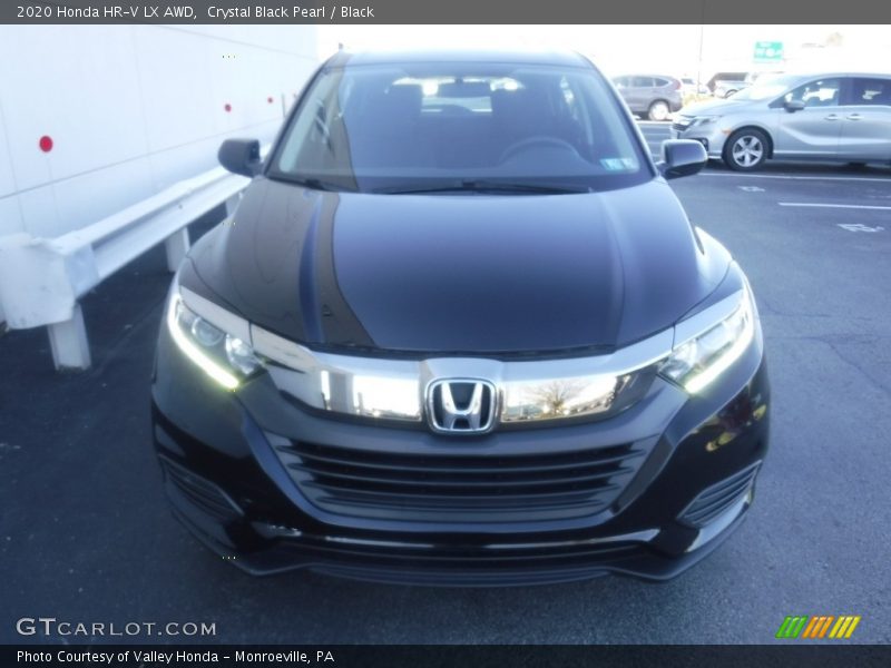 Crystal Black Pearl / Black 2020 Honda HR-V LX AWD