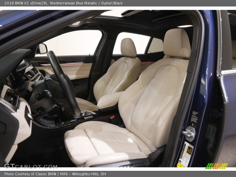 Mediterranean Blue Metallic / Oyster/Black 2018 BMW X2 xDrive28i