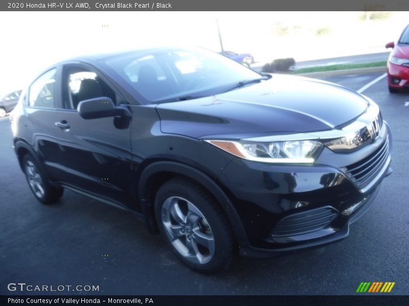 Crystal Black Pearl / Black 2020 Honda HR-V LX AWD