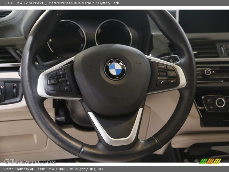 Mediterranean Blue Metallic / Oyster/Black 2018 BMW X2 xDrive28i