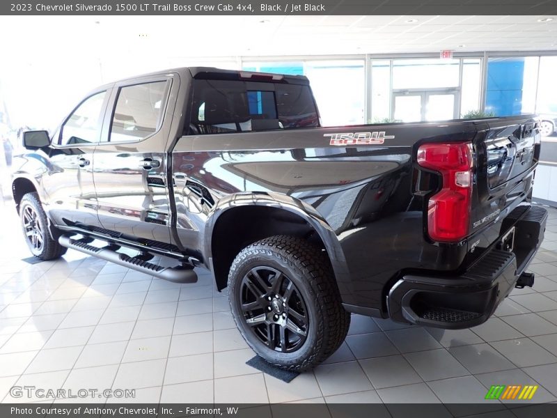 Black / Jet Black 2023 Chevrolet Silverado 1500 LT Trail Boss Crew Cab 4x4