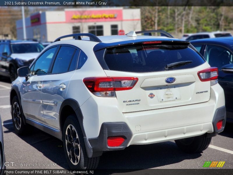 Crystal White Pearl / Gray 2021 Subaru Crosstrek Premium