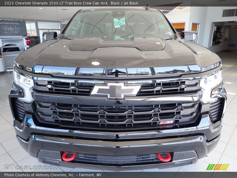 Black / Jet Black 2023 Chevrolet Silverado 1500 LT Trail Boss Crew Cab 4x4