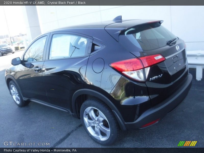 Crystal Black Pearl / Black 2020 Honda HR-V LX AWD