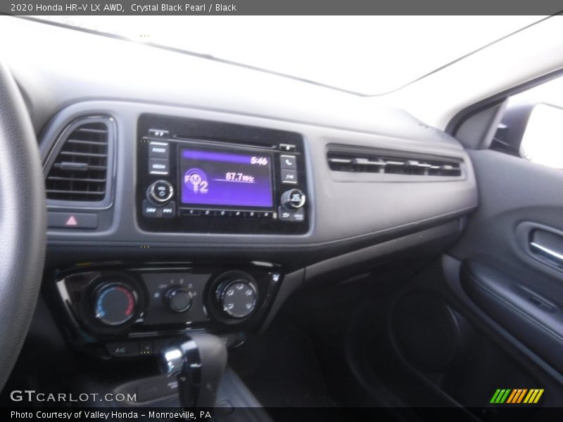 Crystal Black Pearl / Black 2020 Honda HR-V LX AWD