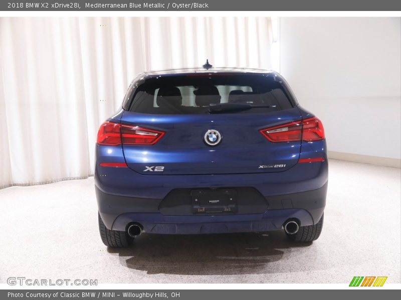 Mediterranean Blue Metallic / Oyster/Black 2018 BMW X2 xDrive28i