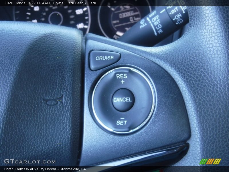 Crystal Black Pearl / Black 2020 Honda HR-V LX AWD