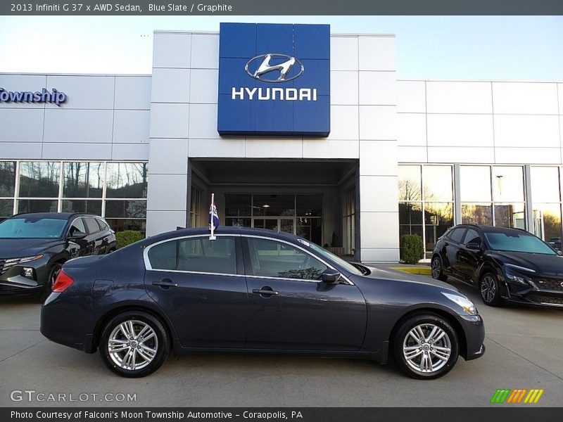 Blue Slate / Graphite 2013 Infiniti G 37 x AWD Sedan