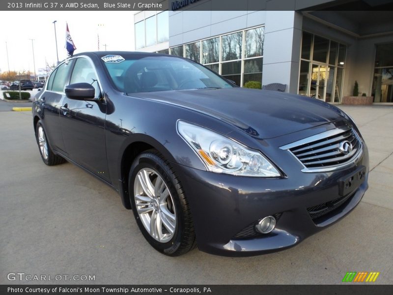 Blue Slate / Graphite 2013 Infiniti G 37 x AWD Sedan