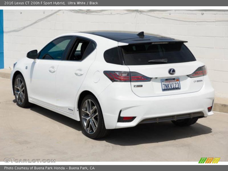  2016 CT 200h F Sport Hybrid Ultra White