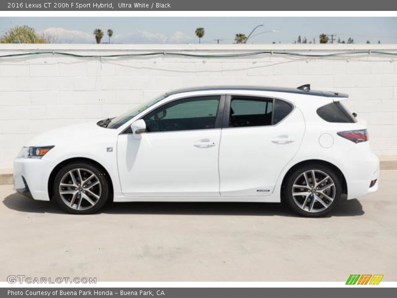  2016 CT 200h F Sport Hybrid Ultra White