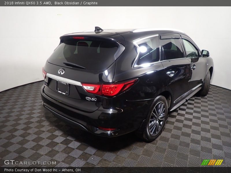 Black Obsidian / Graphite 2018 Infiniti QX60 3.5 AWD