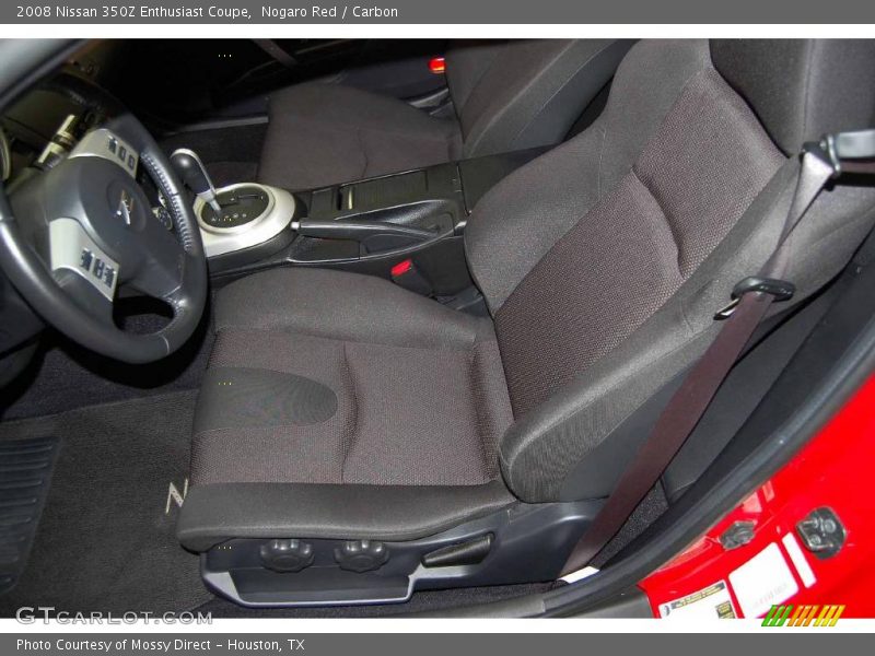 Nogaro Red / Carbon 2008 Nissan 350Z Enthusiast Coupe