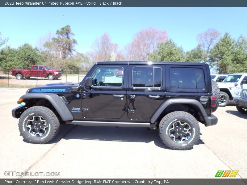  2023 Wrangler Unlimited Rubicon 4XE Hybrid Black