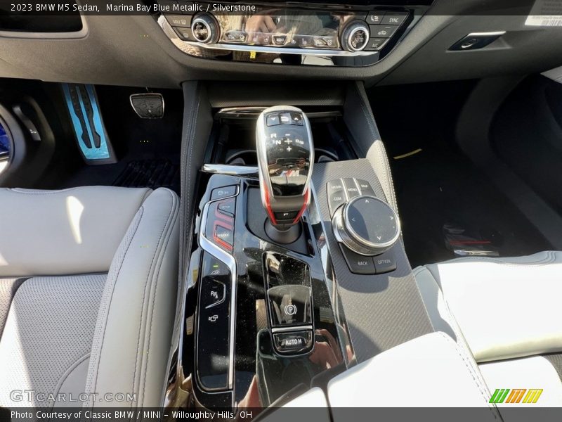 Marina Bay Blue Metallic / Silverstone 2023 BMW M5 Sedan
