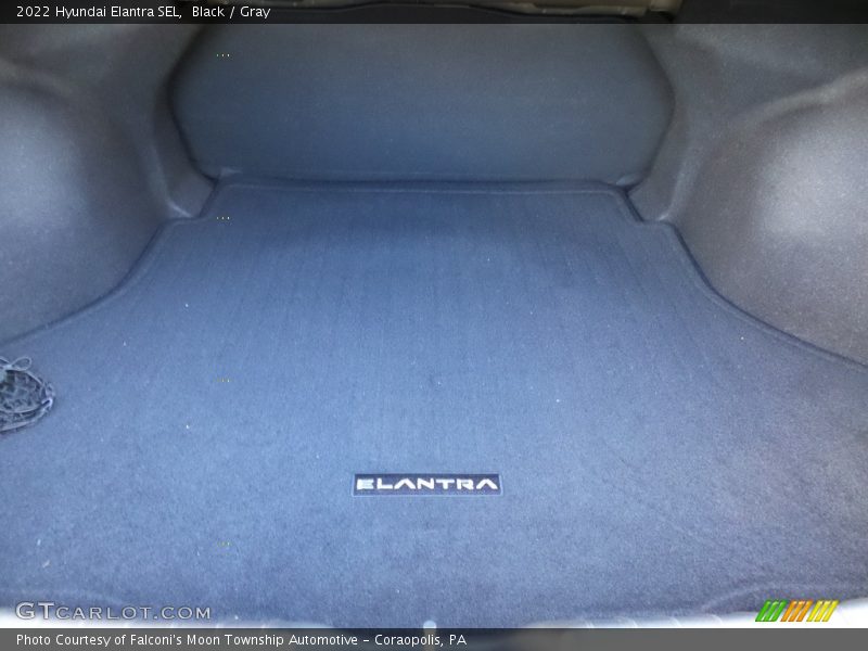 Black / Gray 2022 Hyundai Elantra SEL