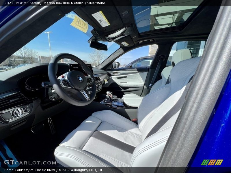 Front Seat of 2023 M5 Sedan
