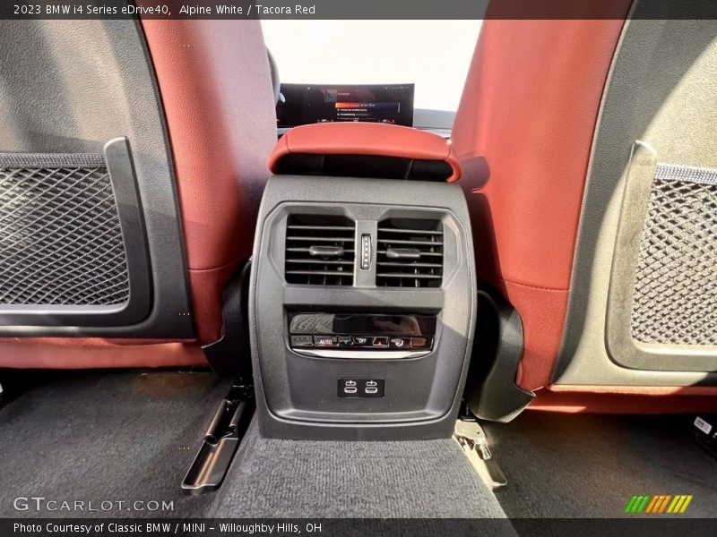 Alpine White / Tacora Red 2023 BMW i4 Series eDrive40