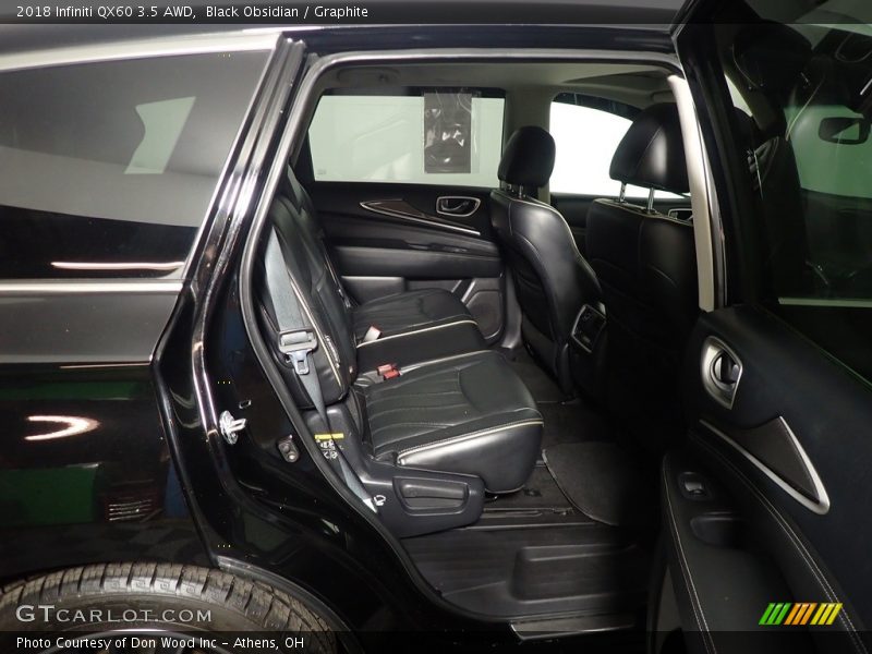 Rear Seat of 2018 QX60 3.5 AWD