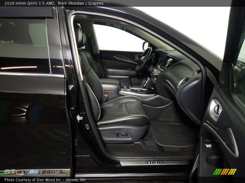 Front Seat of 2018 QX60 3.5 AWD