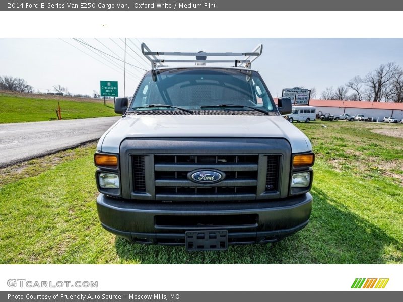 Oxford White / Medium Flint 2014 Ford E-Series Van E250 Cargo Van